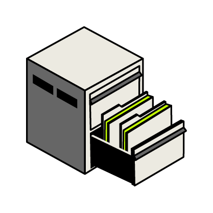 File cabinet icon