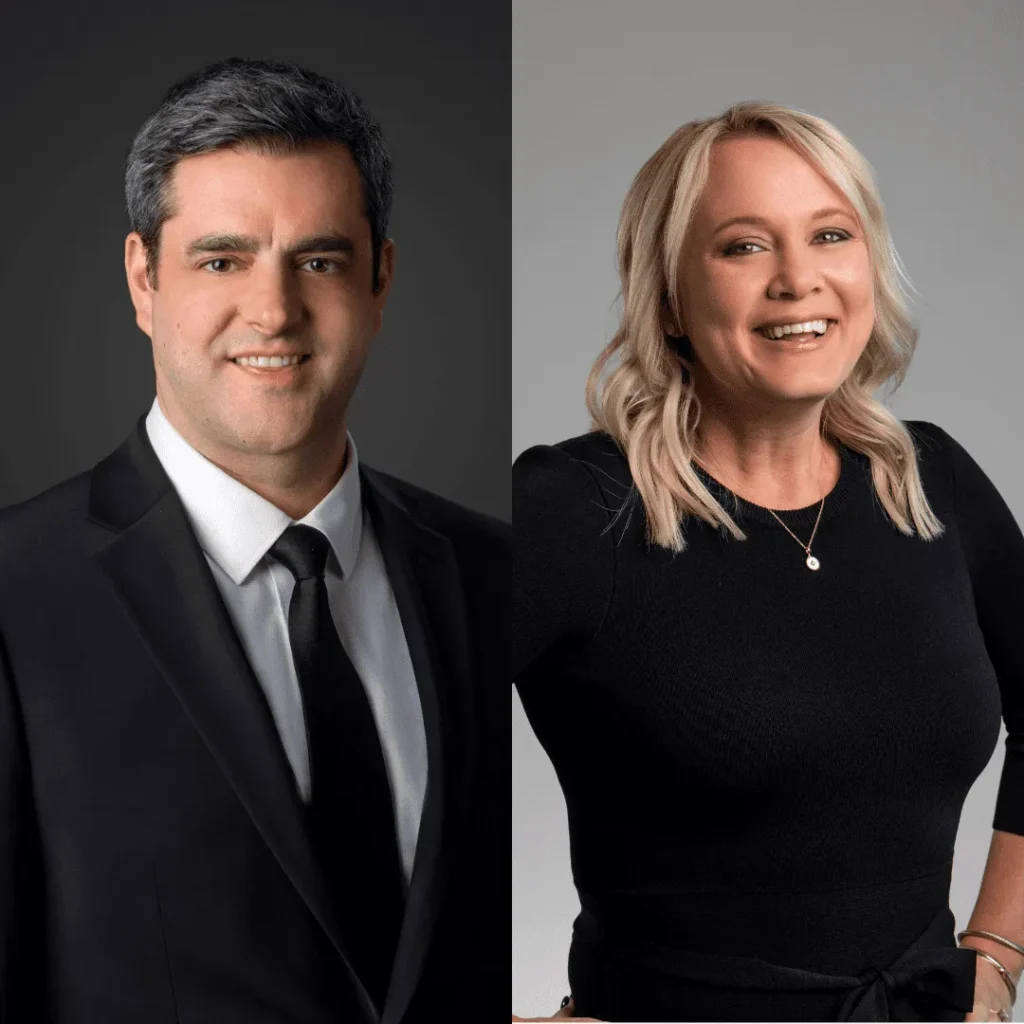 Chris Conover and Tara Winn Headshots