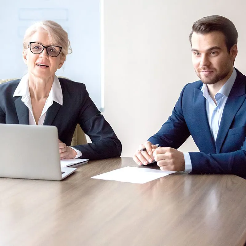 Interviewing a qualified candidate