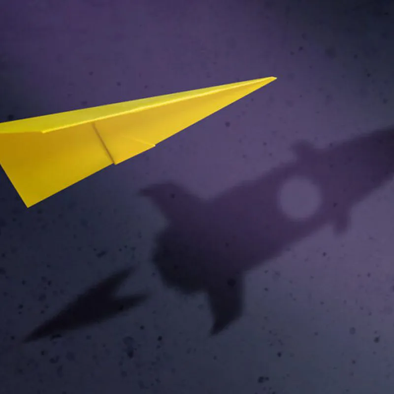 Paper airplane