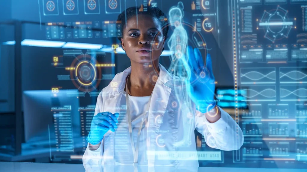 Woman in Healthcare Ai