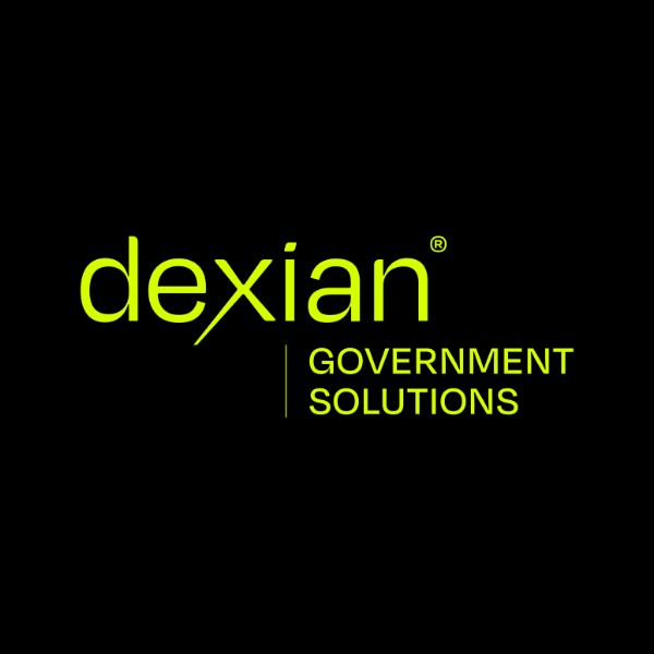Graphic depicts logo for Dexian Government Solutions